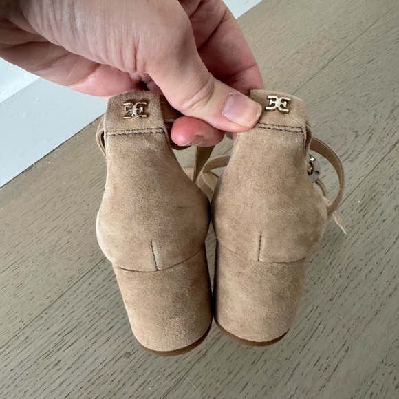 Sam Edelman Stacie Strappy Heeled Sandals Suede - Picture 4 of 8